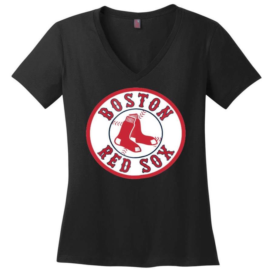 Boston Red Sox 2018 Champion Ladies V-neck