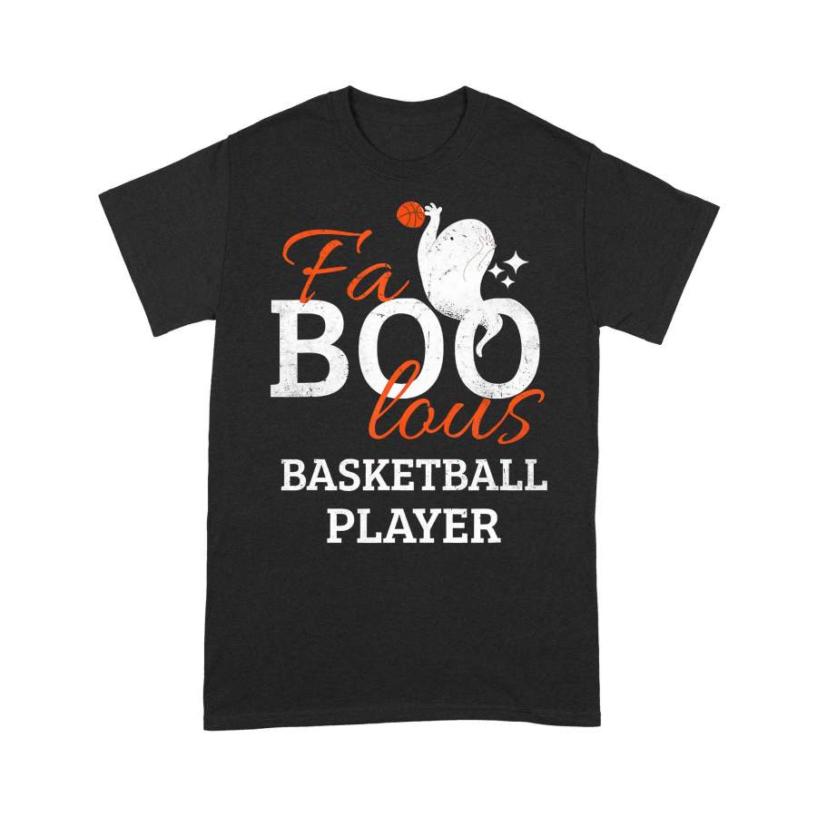 Boo Basketball Player Ghost Halloween T-shirt