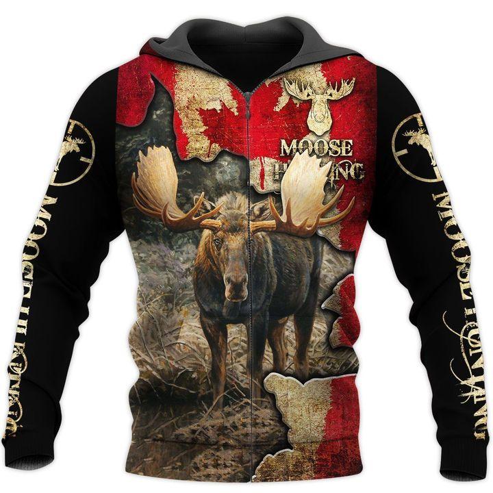 Cool Moose Hunting 3D All Over Print | Unisex | Adult | Ht3389