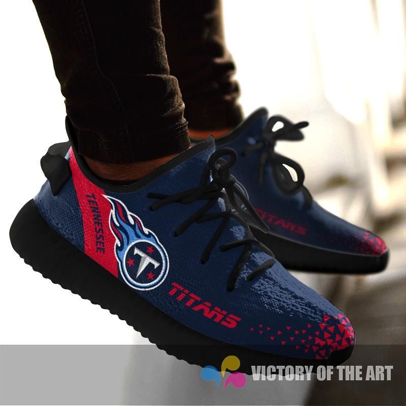 Cover your body with amazing Line Logo Tennessee Titans Sneakers As Special Shoes