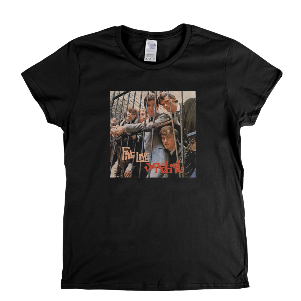 Buy The Yardbirds Five Live Womens T-Shirt