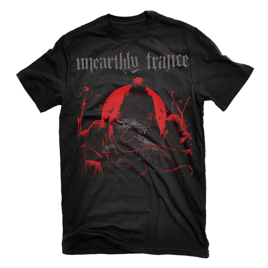 Custom Personality Mens T Shirts Unearthly Trance – Stalking The Ghost T Shirt Short Sleeve Fashion T-Shirt