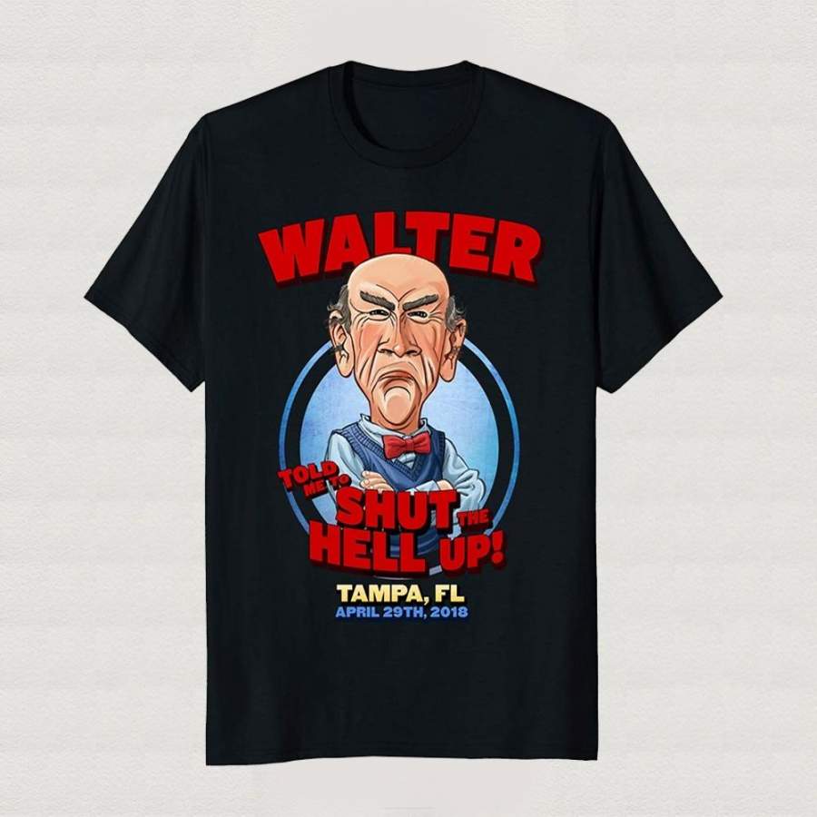 Cool Fashion Short Sleeves Walter Tampa Fl Shirt