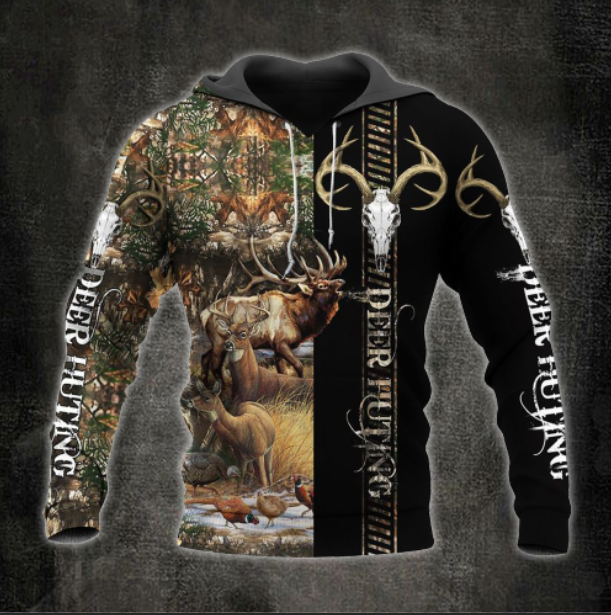 Deer Hunting 3D All Over Print | Unisex | Adult | Ht3707