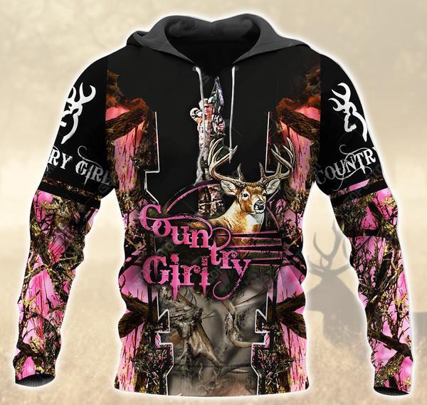 Hunting – Country Girl 3D All Over Print | Unisex | Adult | Ht5160