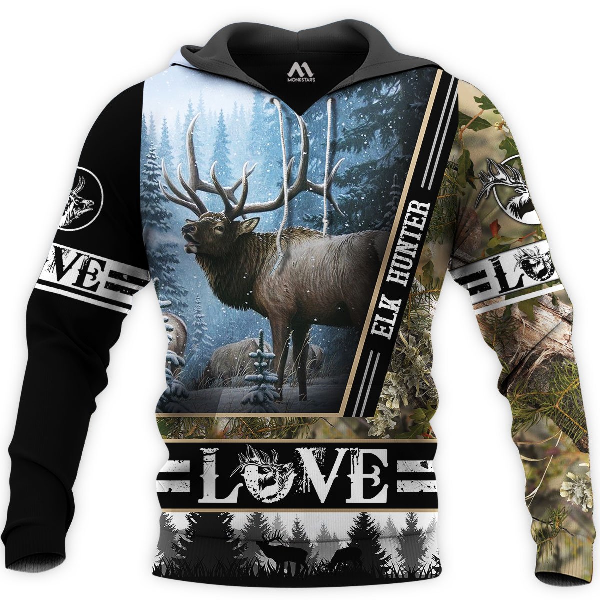 Hunting – Love Elk Hunter 3D All Over Print | Unisex | Adult | Ht5161