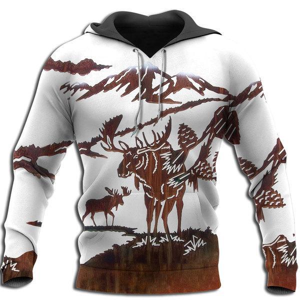 Moose Hunting 3D All Over Print | Unisex | Adult | | Ht5163