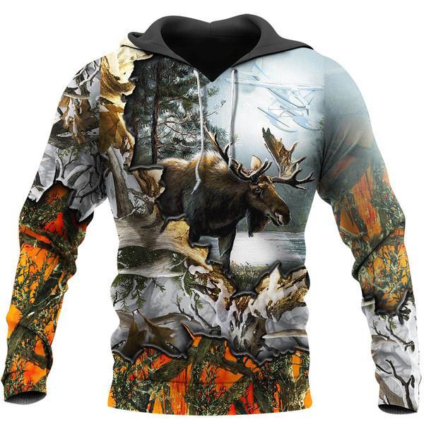 Hunting – Moose Beauty Deer Hunting 3D All Over Print | Unisex | Adult | Ht5164