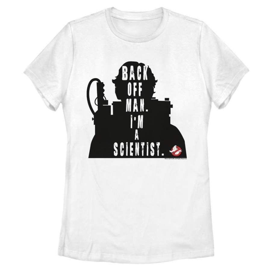 Back Off, Man – Ghostbusters White T-Shirt, Women’s