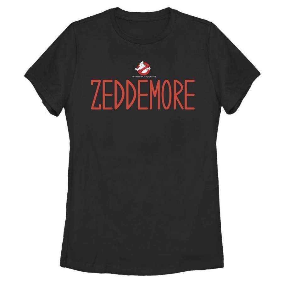 Zeddemore – Ghostbusters Black T-Shirt, Women’s