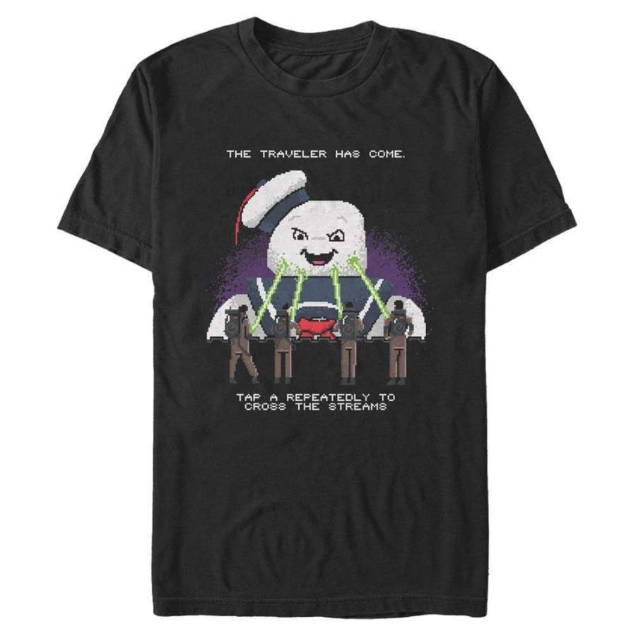 8-Bit Bustin’ – Ghostbusters Black T-Shirt