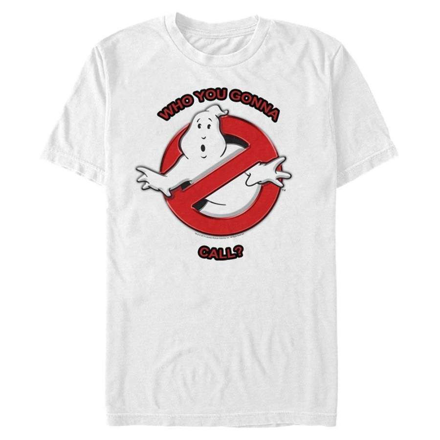 Classic Style Logo – Ghostbusters White T-Shirt