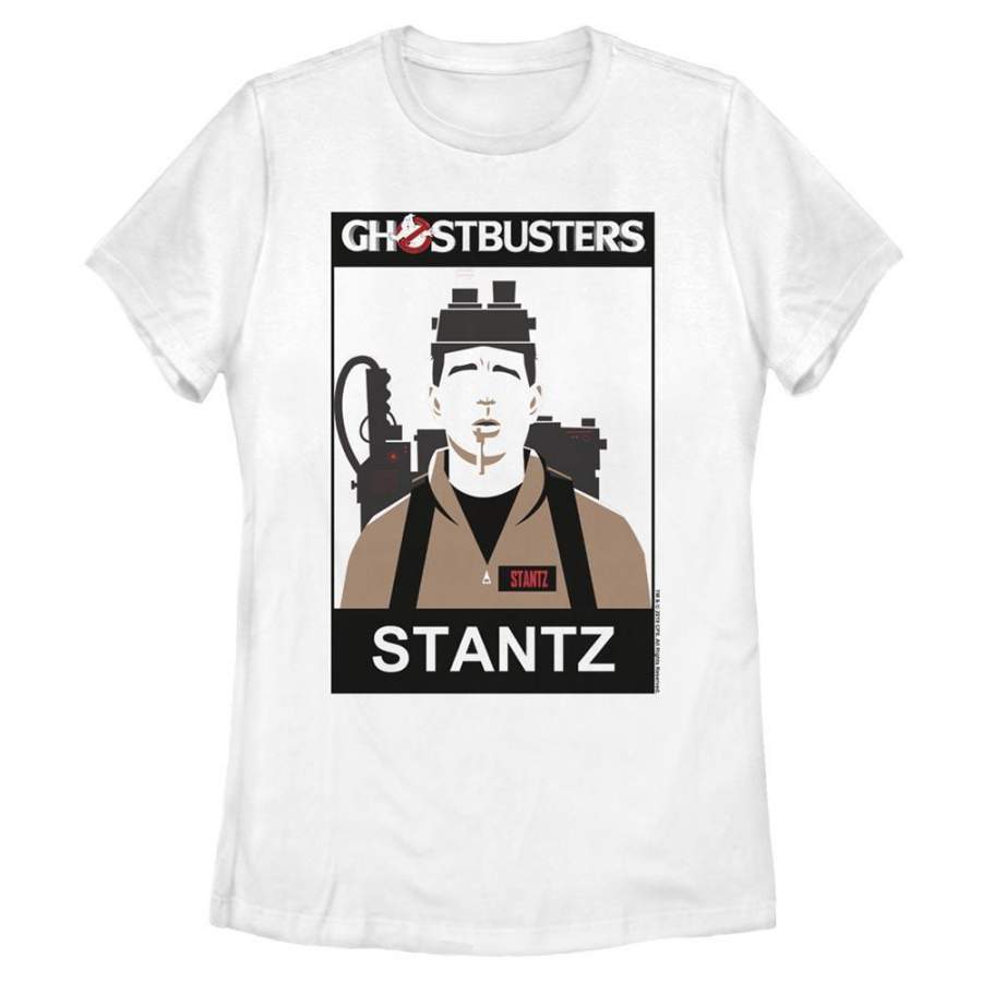 Stantz Minimalist – Ghostbusters White T-Shirt, Women’s