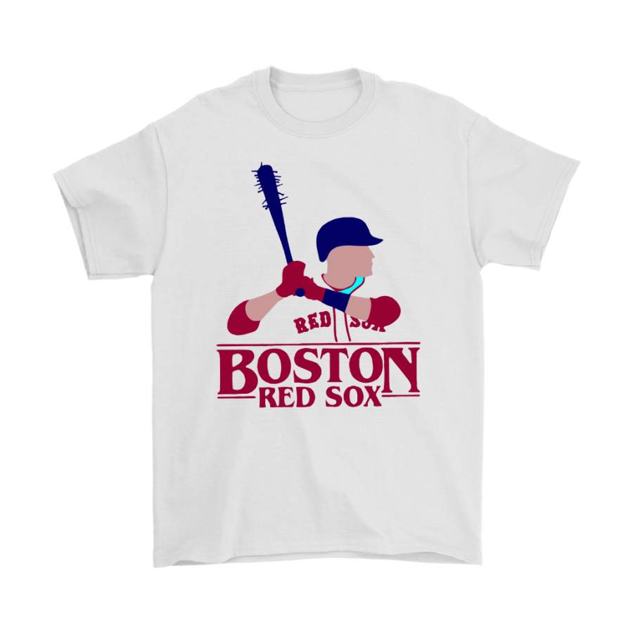 Boston Red Sox Spike Baseball The Walking Dead Baseball Shirts