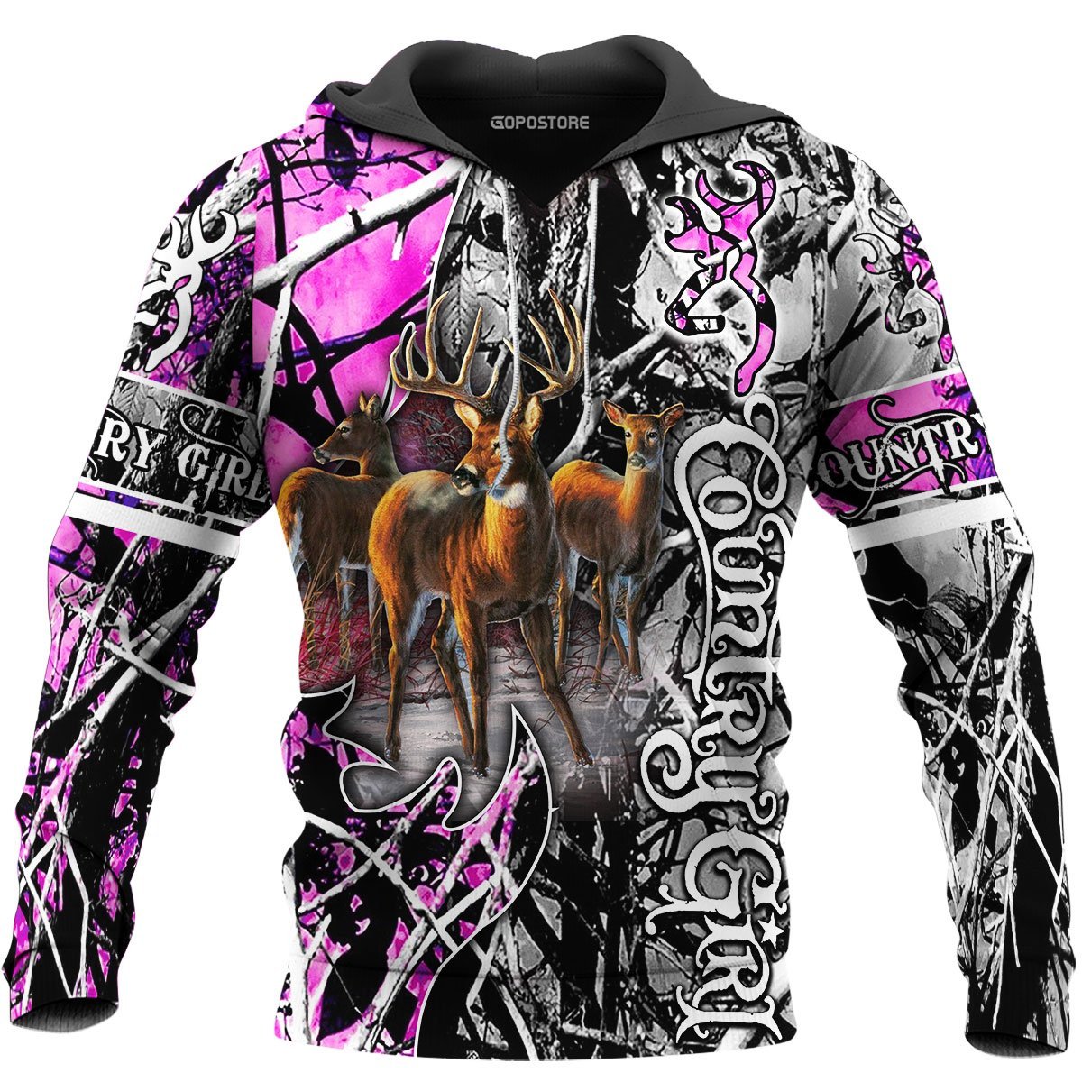 Country Girl Hunting 3D All Over Print | Unisex | Adult | Ht4631