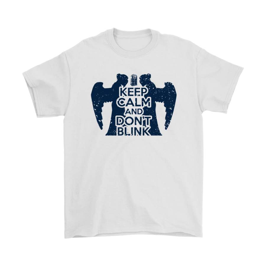 Keep Calm And Don’t Blink The Weeping Angels Doctor Who Shirts