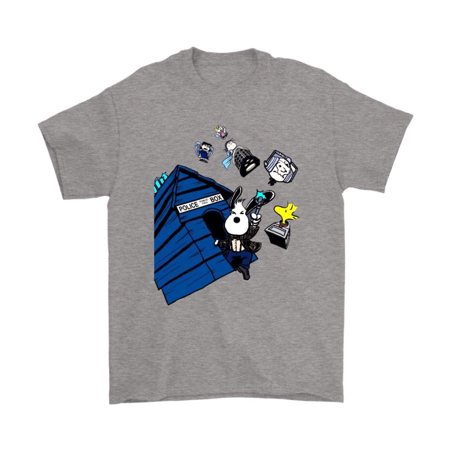 Doctor Who Snoopy And The Peanuts Mashup Shirts