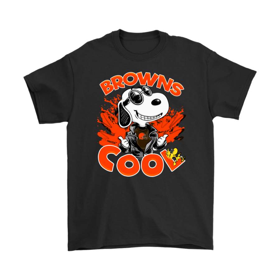 Cleveland Browns Snoopy Joe Cool We’re Awesome Shirts