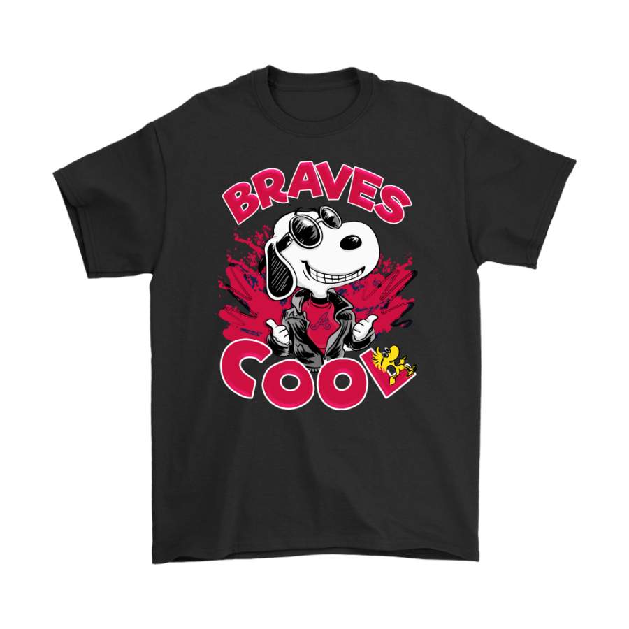 Atlanta Braves Snoopy Joe Cool We’re Awesome Shirts