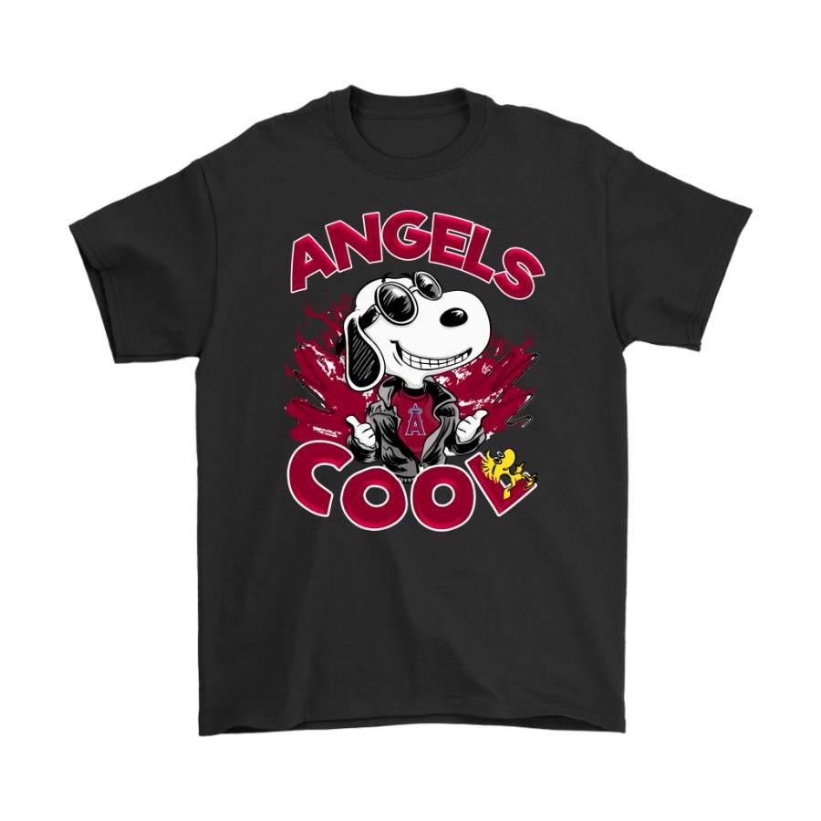 Los Angeles Angels Snoopy Joe Cool We’re Awesome Shirts