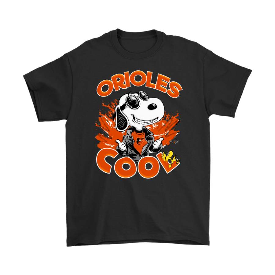 Baltimore Orioles Snoopy Joe Cool We’re Awesome Shirts