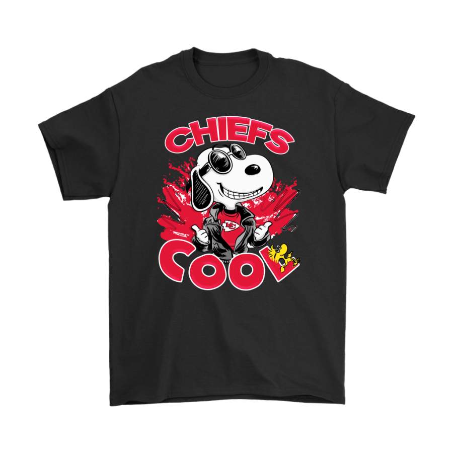 Kansas City Chiefs Snoopy Joe Cool We’re Awesome Shirts