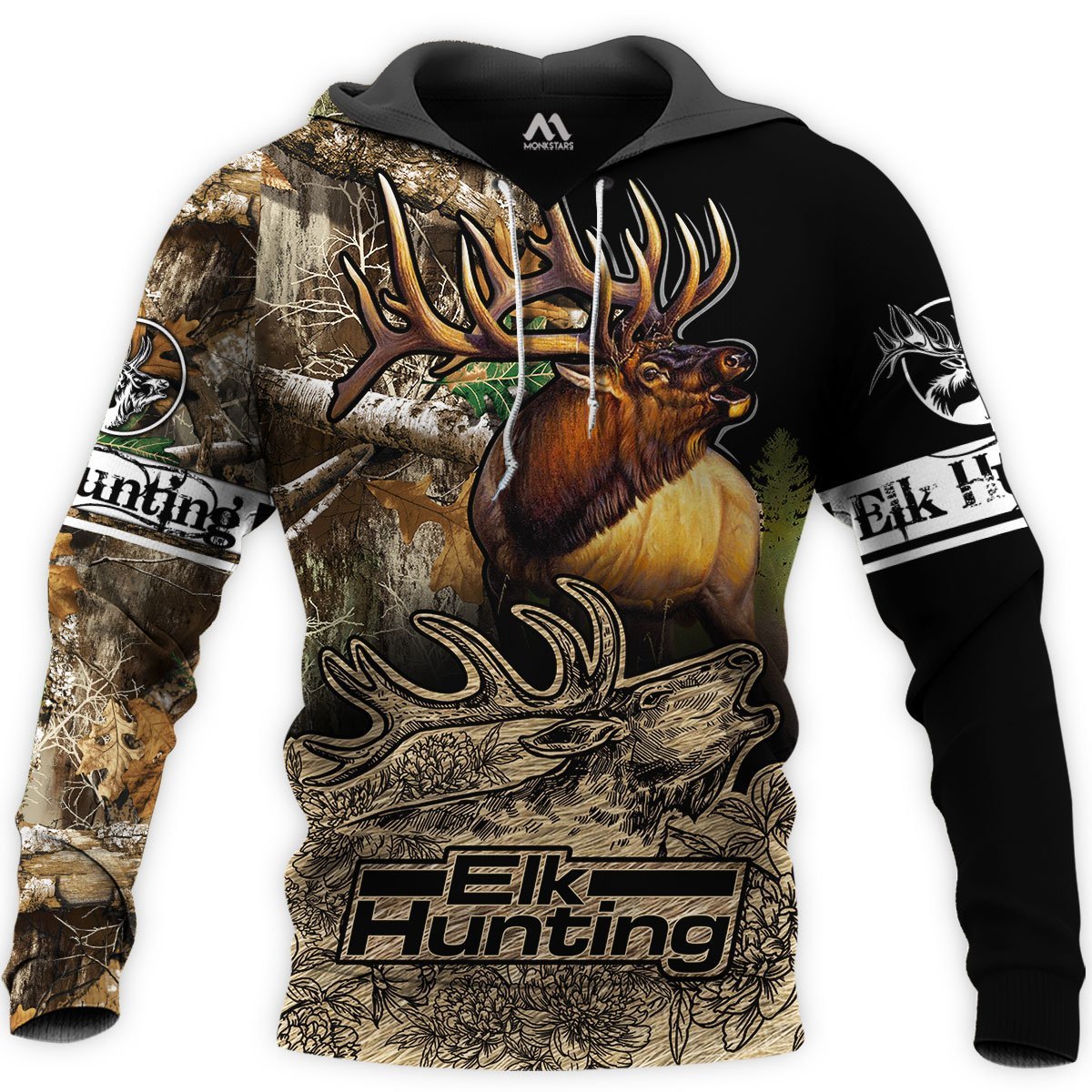 Deer Elk Hunting Art 3D All Over Print | Unisex | Adult | Ht4654