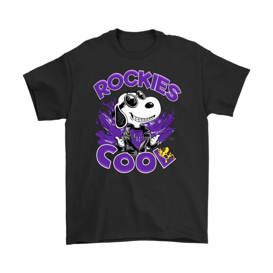 Colorado Rockies Snoopy Joe Cool We’re Awesome Shirts