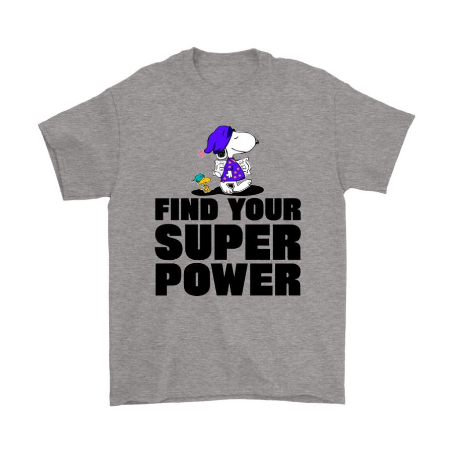 Find Your Super Power Snoopy Woodstock Go To Sleep Shirts