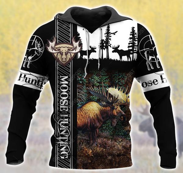 Moose Hunting 3D All Over Print | Unisex | Adult | Ht5187