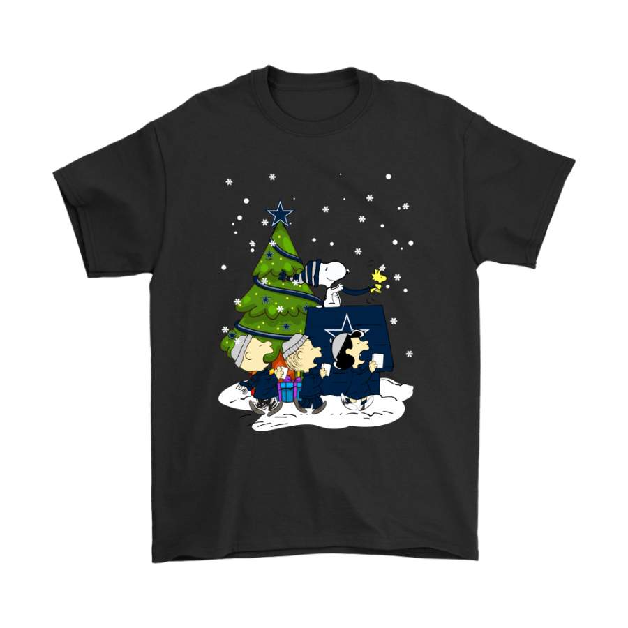 Dallas Cowboys Are Coming To Town Snoopy Christmas Shirts