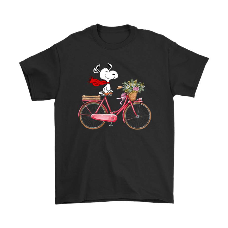 Enjoy The Bicycle Ride Snoopy Spring And Summer Shirts