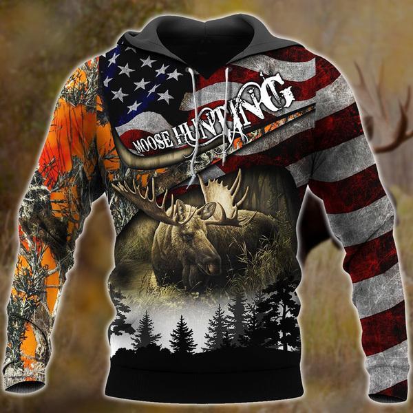 Moose Hunting 3D All Over Print | Unisex | Adult | Ht5192