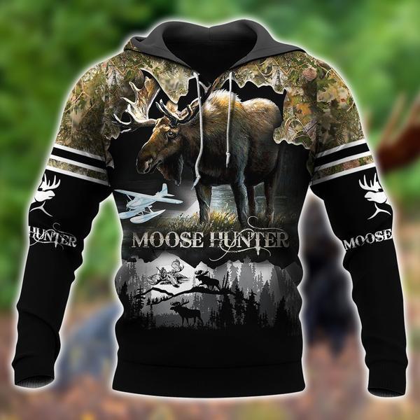 Moose Hunting 3D All Over Print | Unisex | Adult | Ht5194