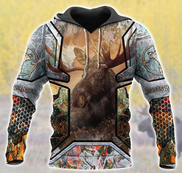 Moose Hunting 3D All Over Print | Unisex | Adult | Ht5201