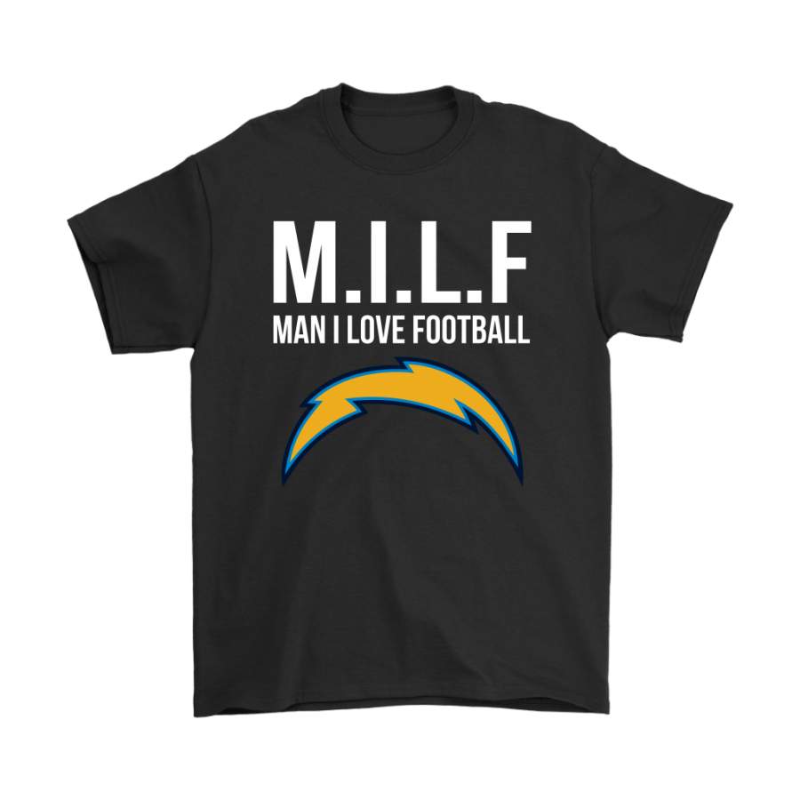 Los Angeles Chargers M.I.L.F Man I Love Football Funny Shirts