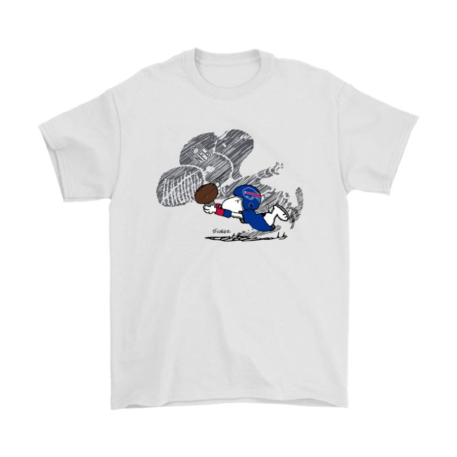 Buffalo Bills Snoopy Plays The Football Game Shirts