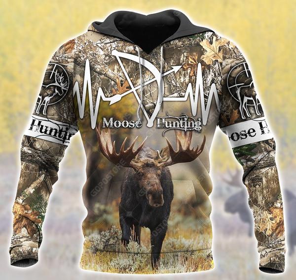 Moose Hunting 3D All Over Print | Unisex | Adult | Ht5208