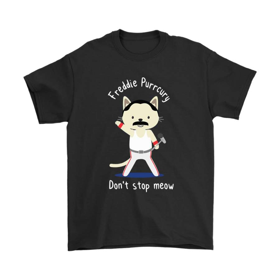 Freddie Purrcury Don’t Stop Meow Cat Freddie Mercury Shirts