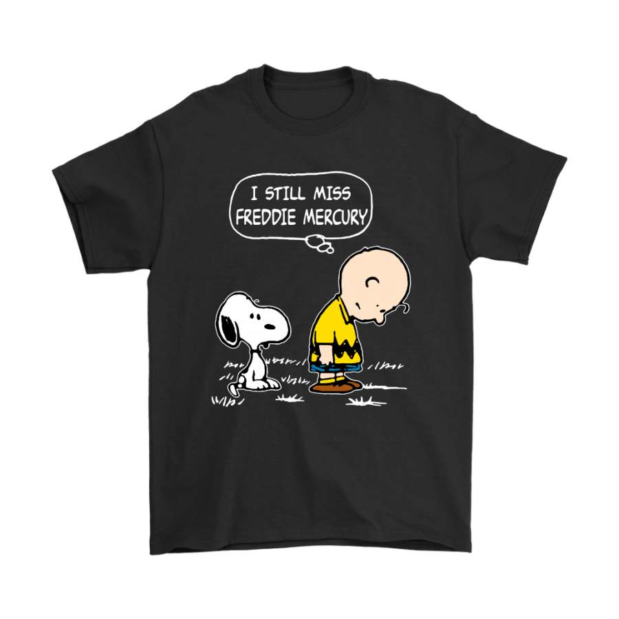 Charlie Brown And Snoopy I Still Miss Freddie Mercury Shirts