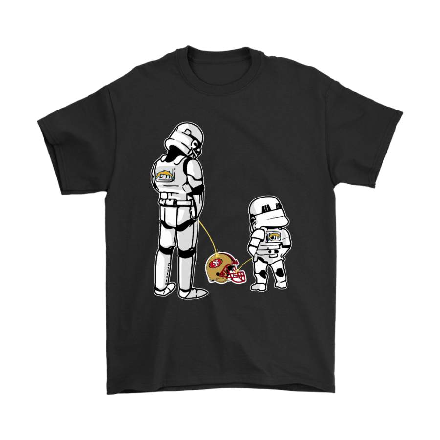 Los Angeles Chargers Father & Child Stormtroopers Piss On You Shirts