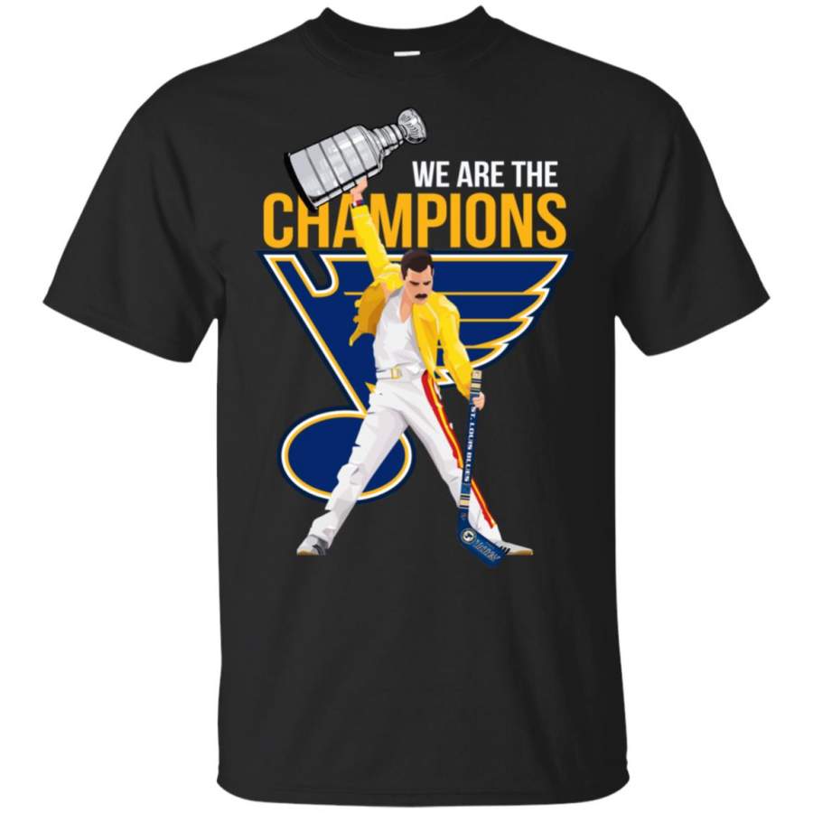 Freddie Mercury St Louis Blues we are the Champions shirt