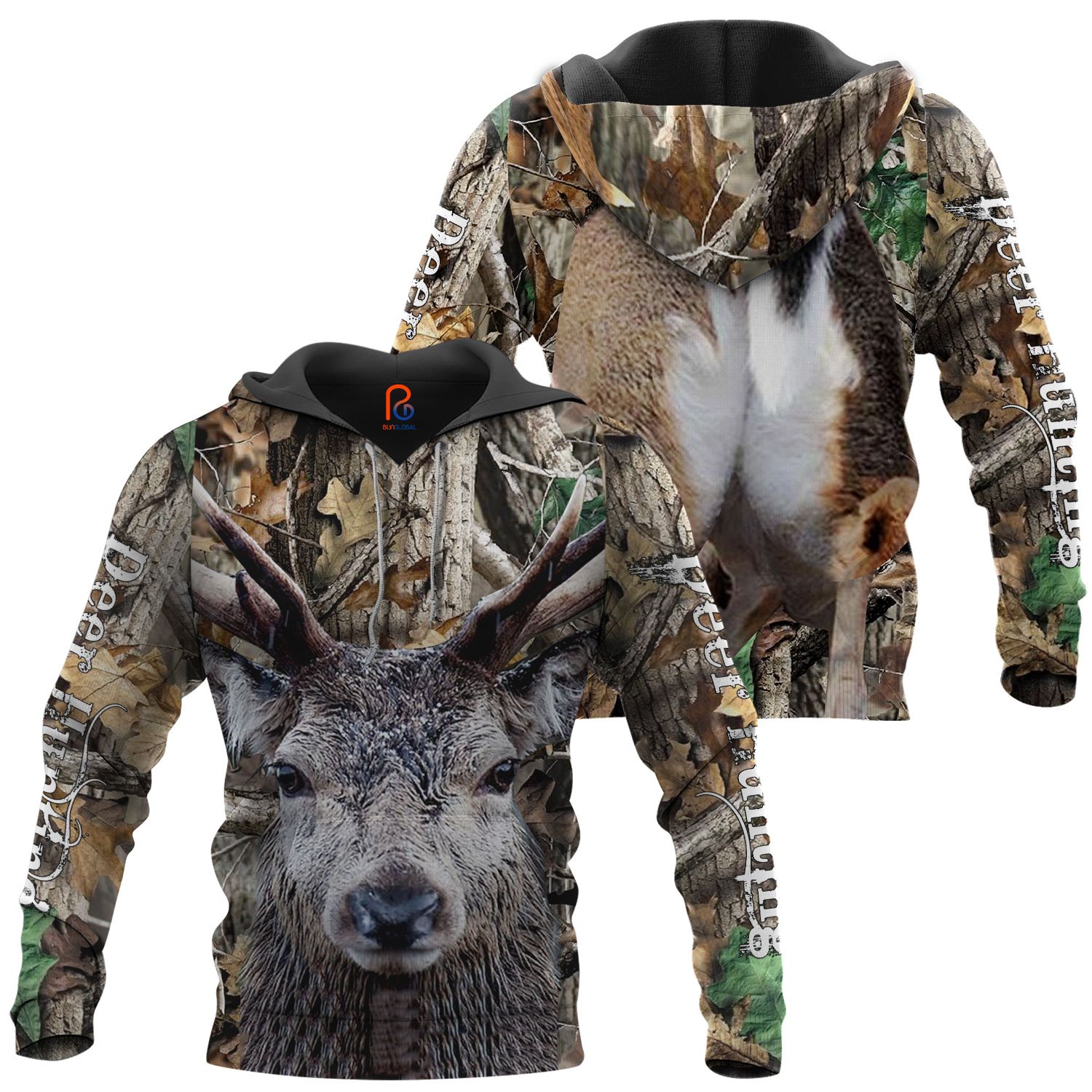 Beautiful Deer Hunting 3D All Over Print | Unisex | Adult | Ht4208