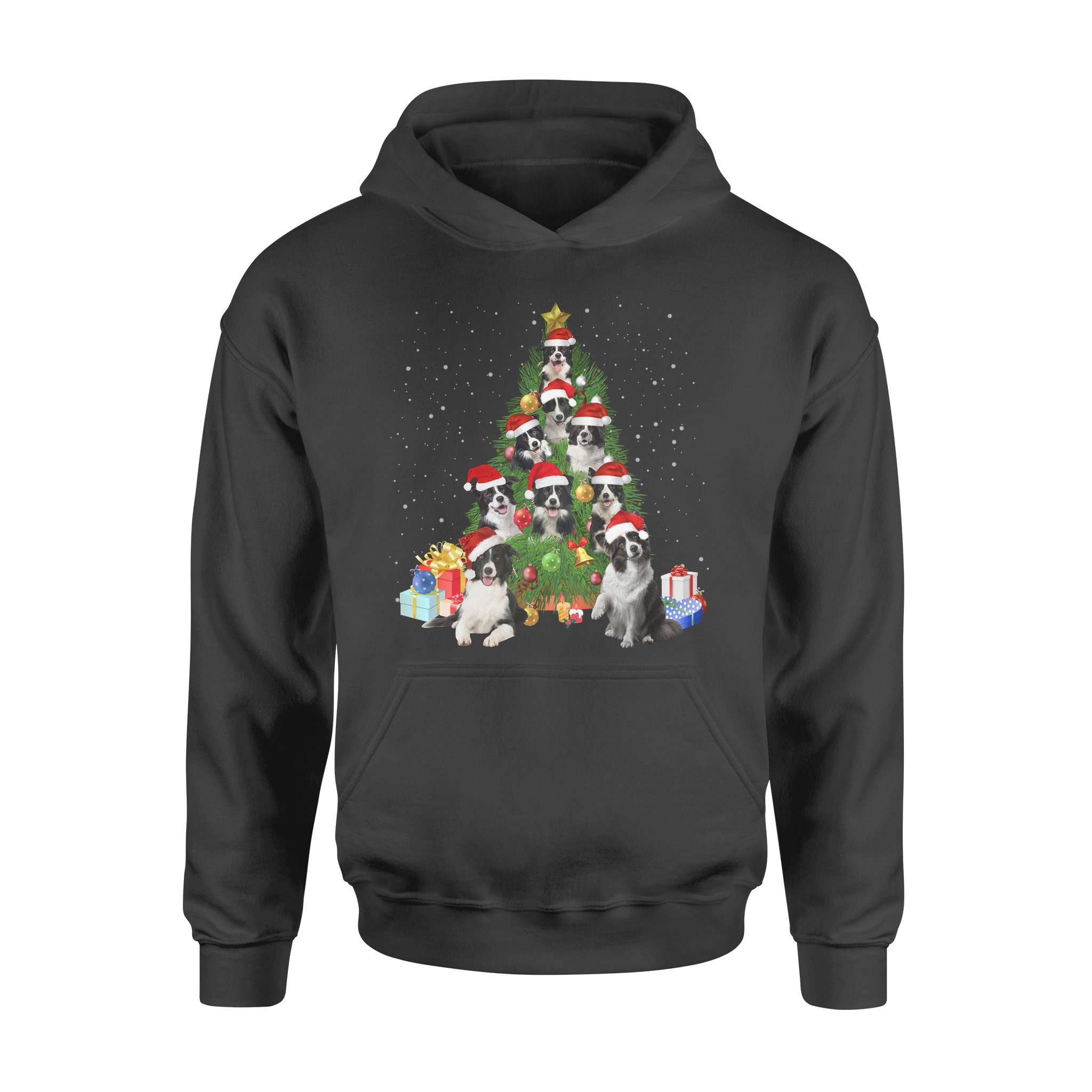 Boston Terrier Dog Christmas – Standard Hoodie