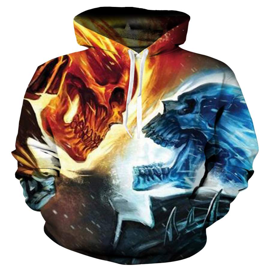 BGR3D002 – 3D BLUE GHOST RIDER SHIRT