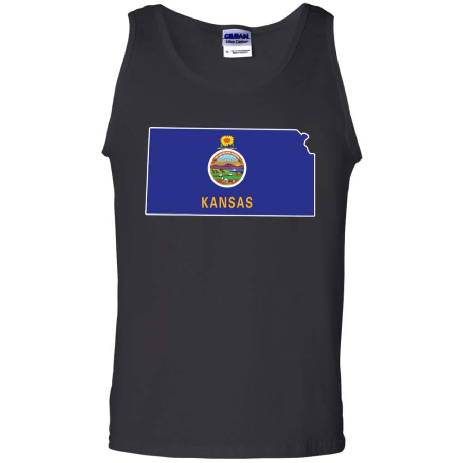 Kansas State Flag Tank Top