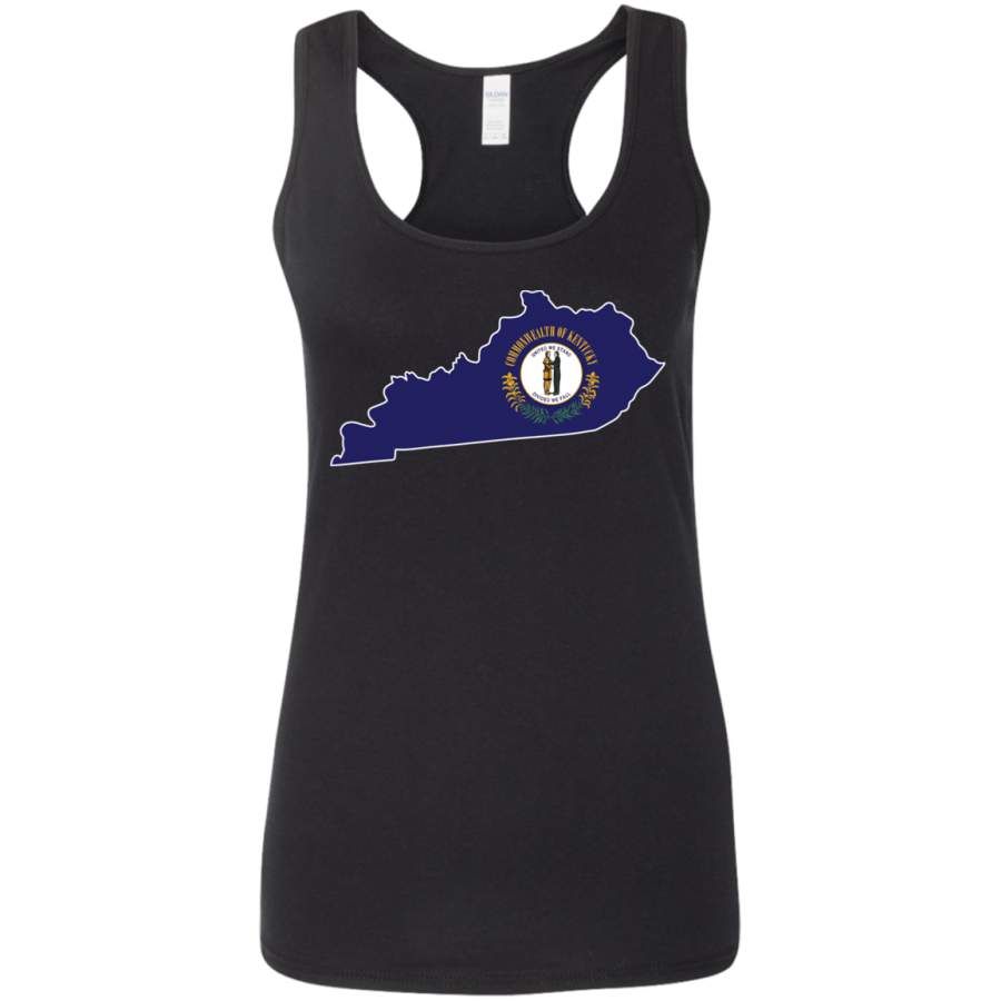 Kentucky State Flag Ladies’ Tank Top