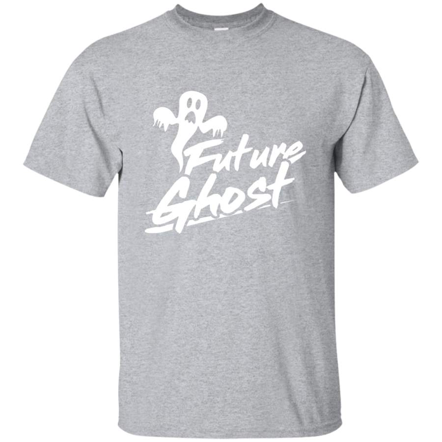 Future Ghost Halloween Funny T-shirt Men