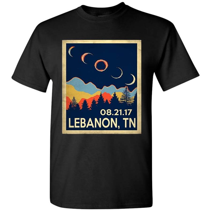 lebanon Tennessee Solar Eclipse 2017 tshirt