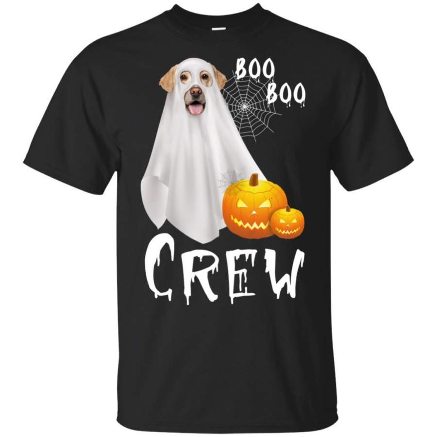 Labrador Boo Boo Crew Dog Costume Ghost Halloween T-Shirt HT208